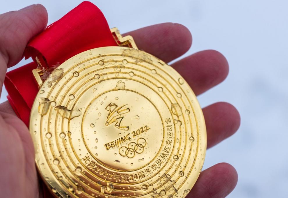 Olympijská medaile Peking 2022
