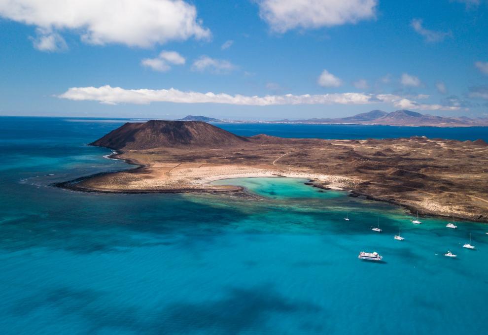 Ostrov Lobos Fuertenventura