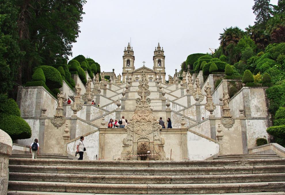 Kostel Bom Jesus do Monte Portugalsko