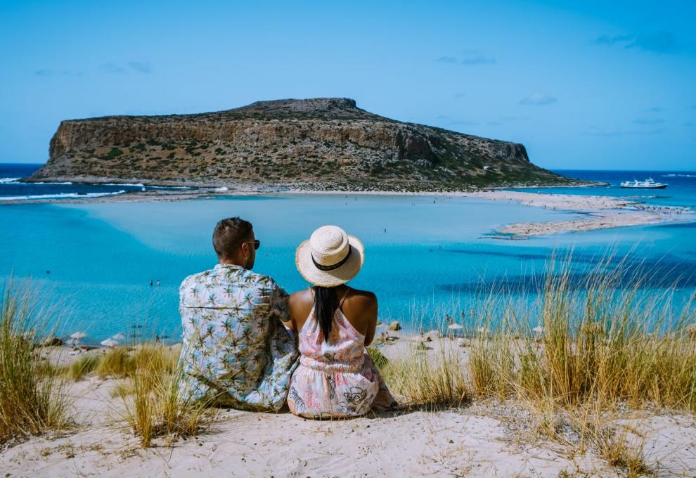 Balos Lagoon na Krétě