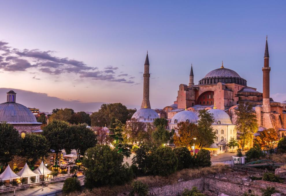 Hagia Sofia v Turecku