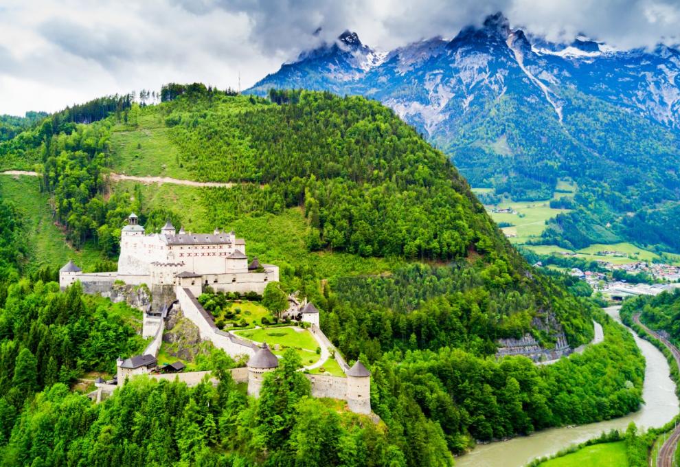 Hohenwerfen Rakousko