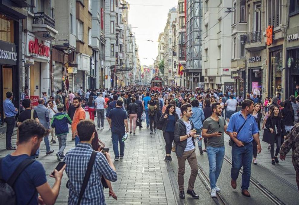 Třída nezávislosti v Istanbulu