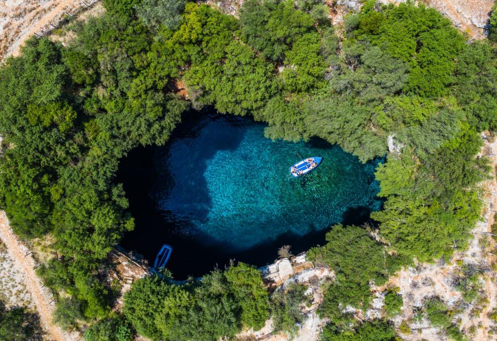 Jezero Melissani Kefalonie