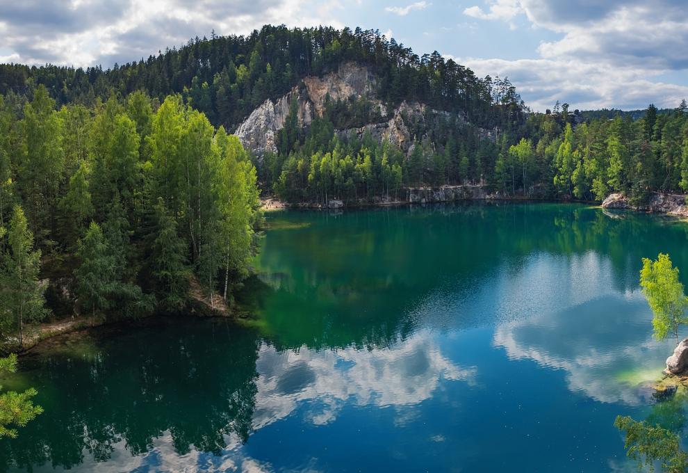 jezero v Adršpachu