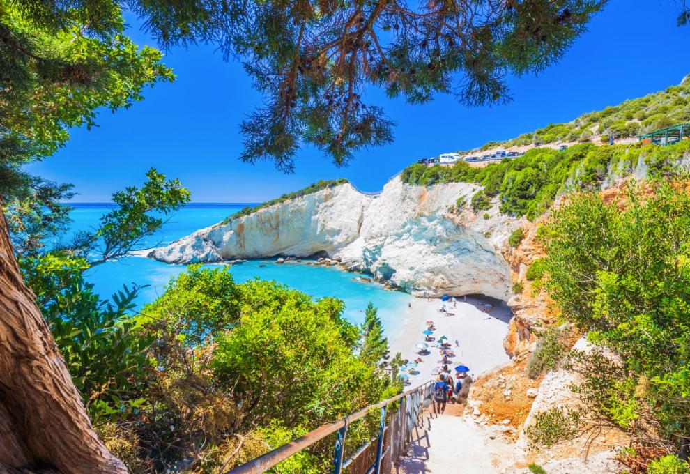Ostrov Lefkada, Řecko