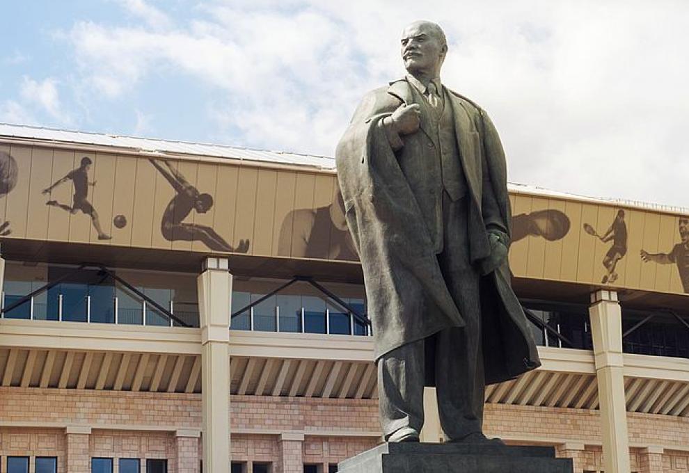 Lenin u stadionu Lužniki