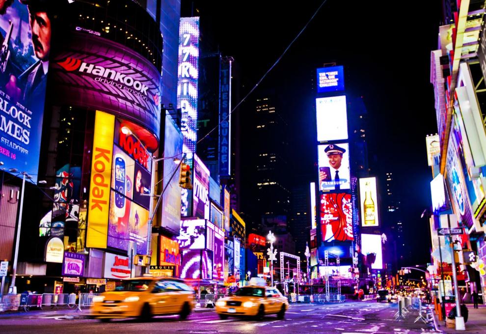 Times Square v New Yorku