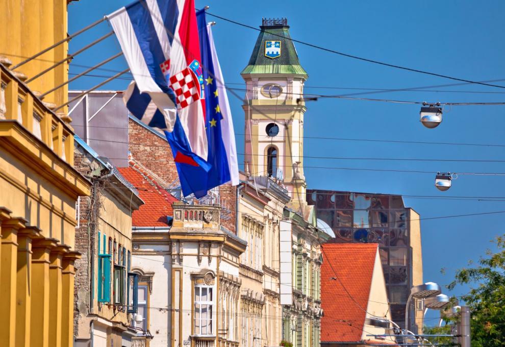 Chorvatské město Osijek
