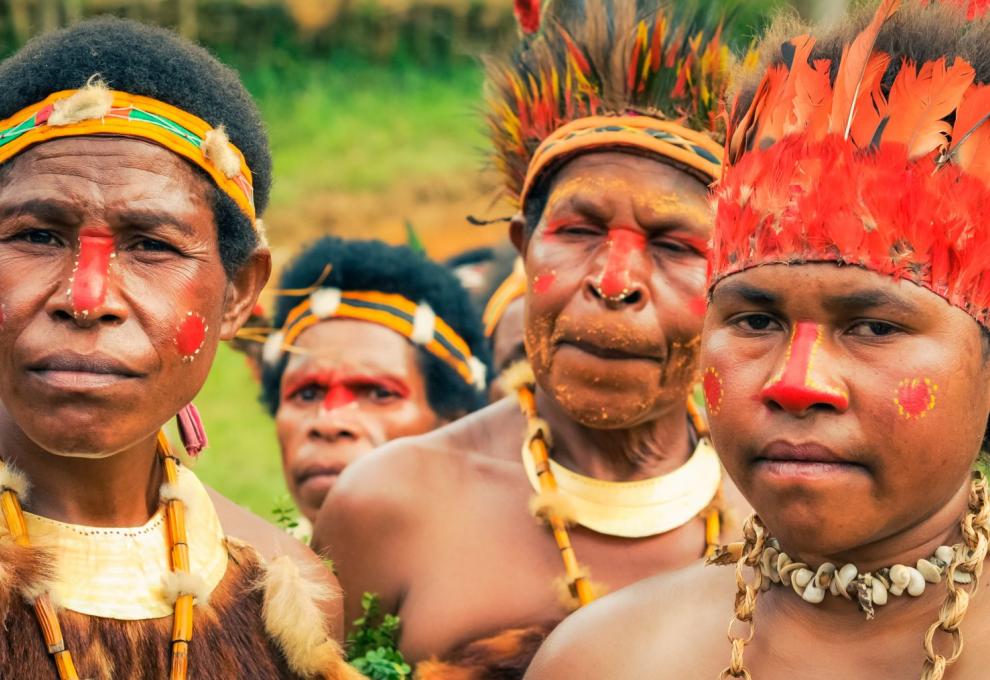 Ženy z Papuy Nové Guinei
