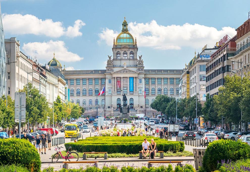 Pohled na národní muzeum