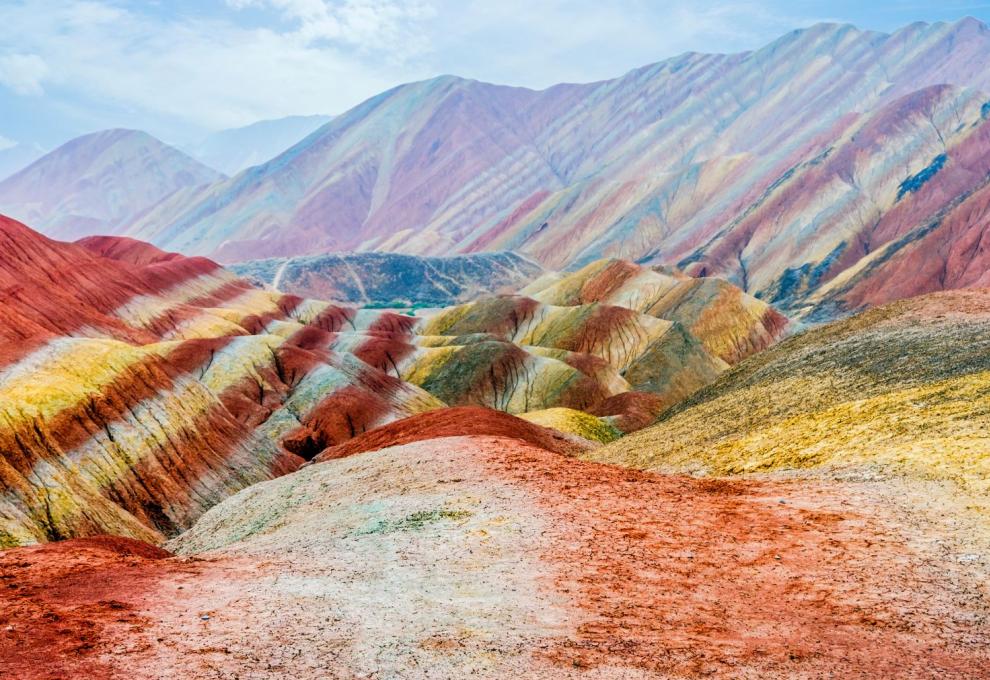 Geologický park Zhangye, Čína