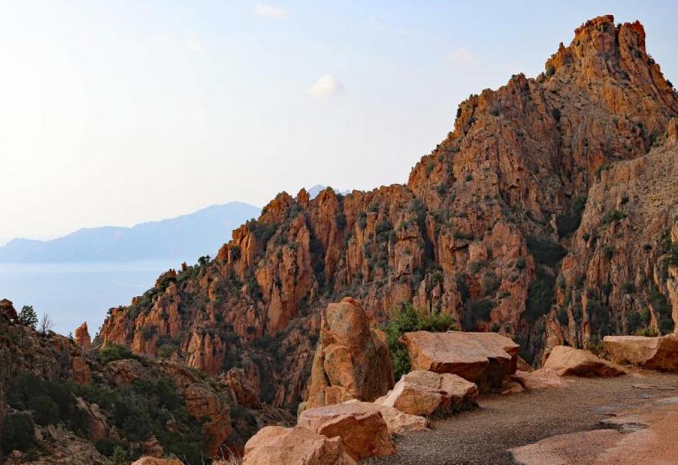 Calanques de Piana skály