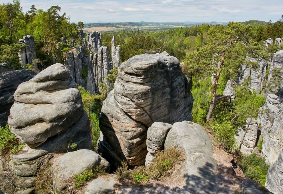 Prachovské skály Česko