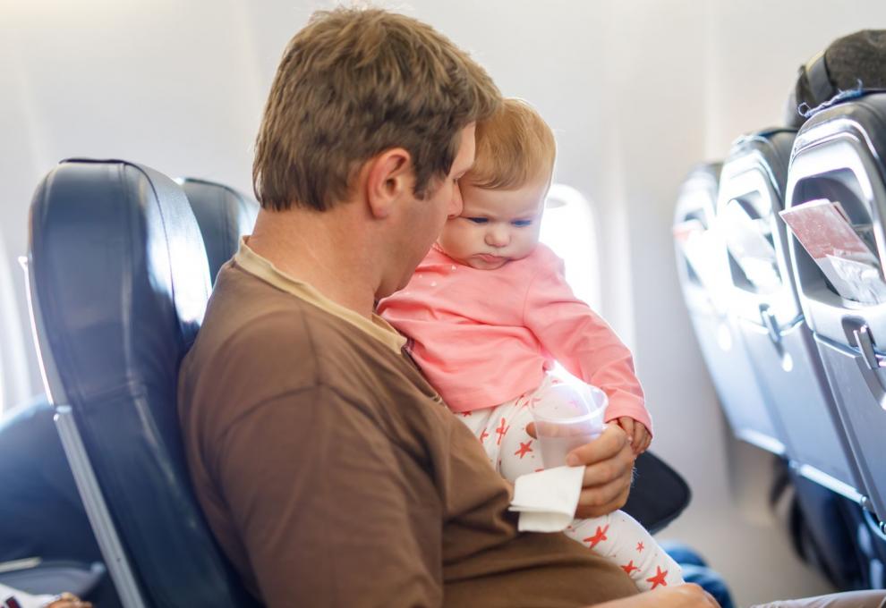 Přeprava dítětě v letadle