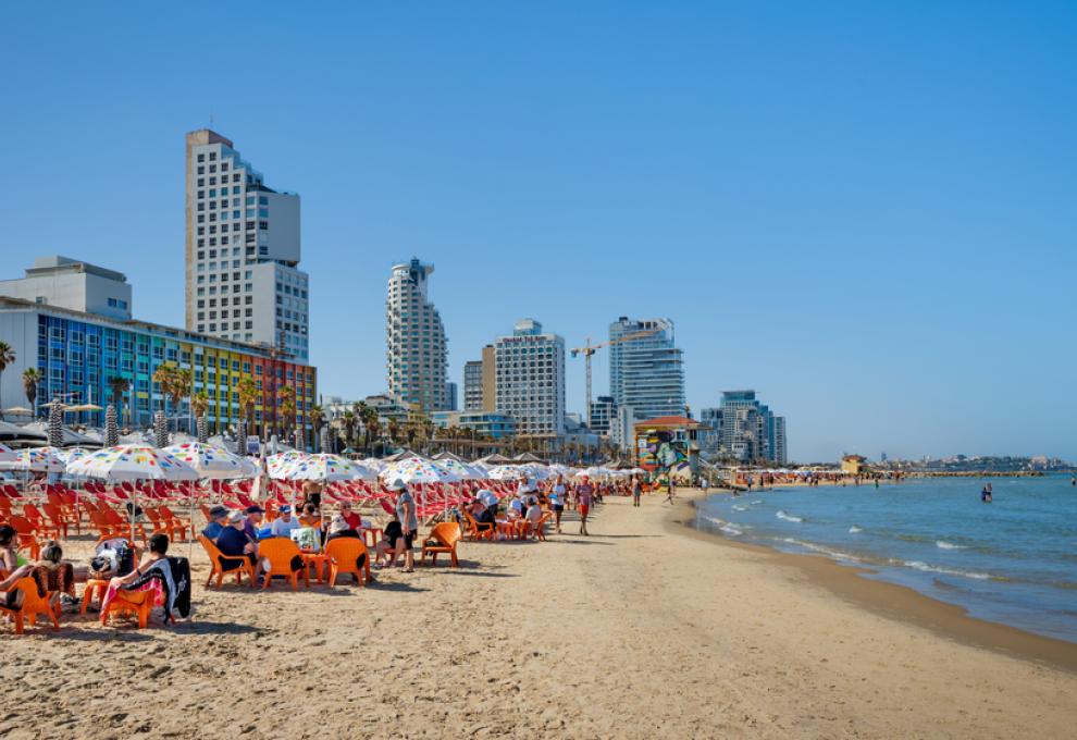 Tel Aviv pláž