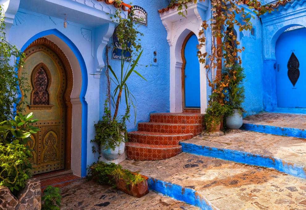 Chefchaouen dveře