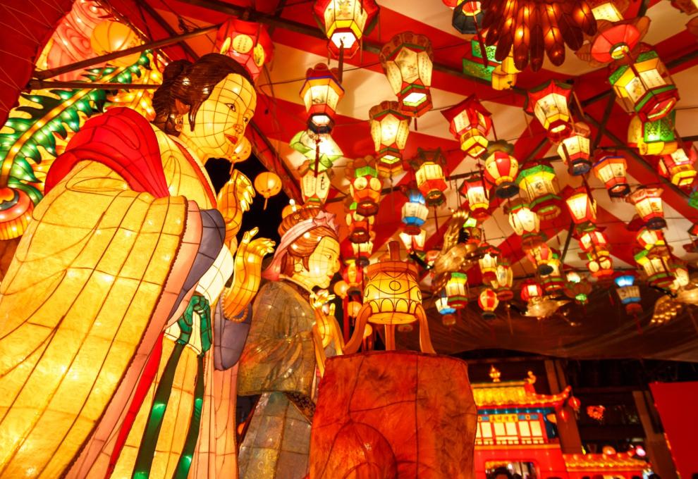 japonské zimní festivaly