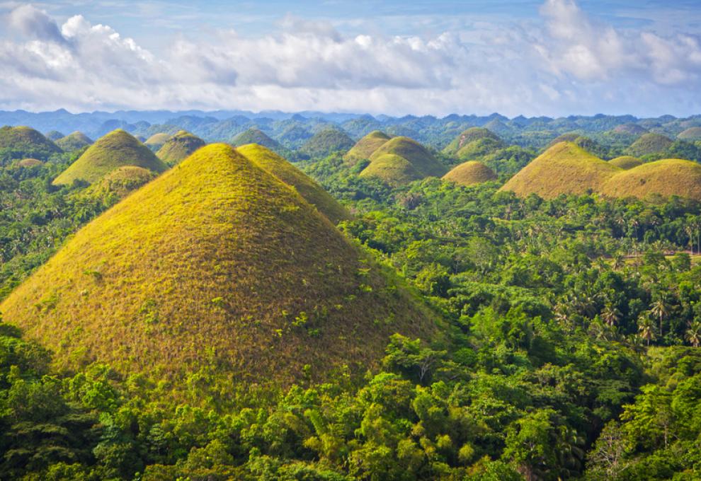 Čokoládové hory Bohol