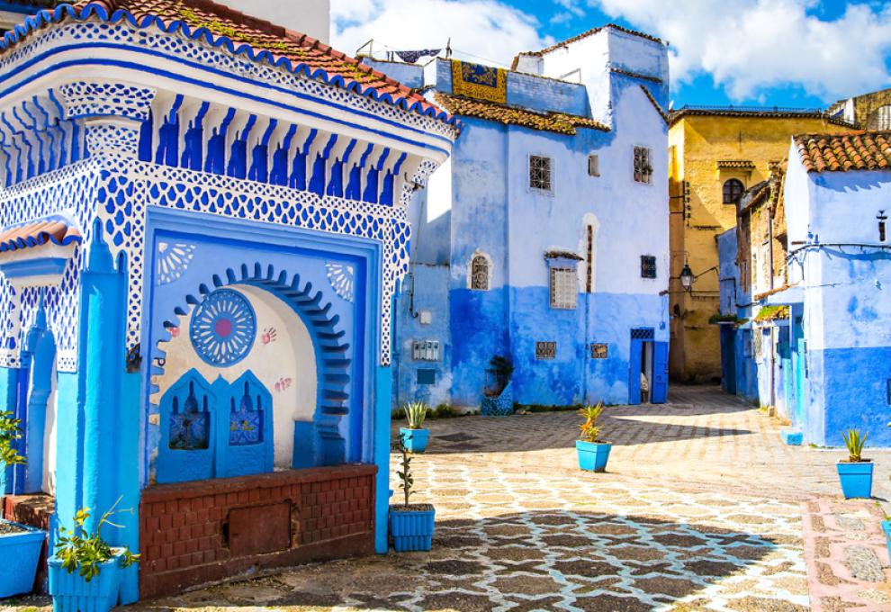 Chefchaouen náměstíčko