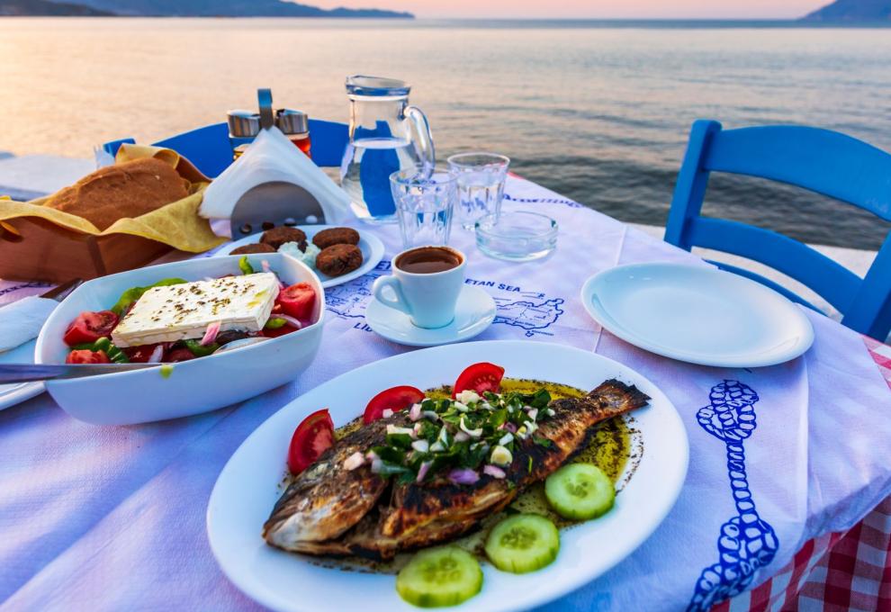Jídlo v Řecku