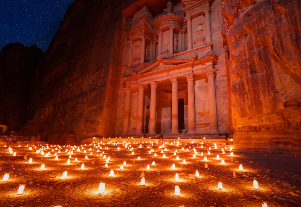 Petra by Night