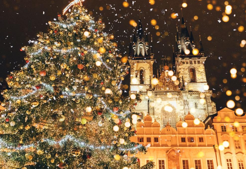 Nazdobený vánoční stromeček