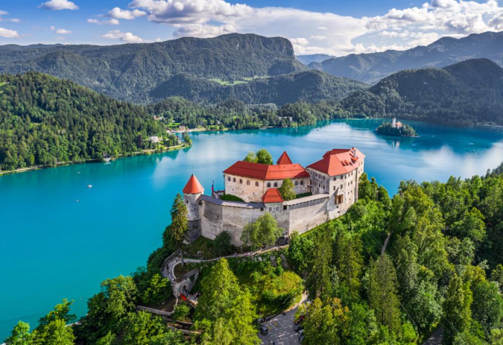 jezero Bled Slovinsko