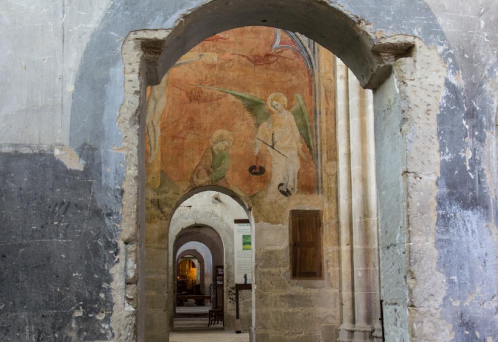 Saint-Antoine-l’Abbaye interiér