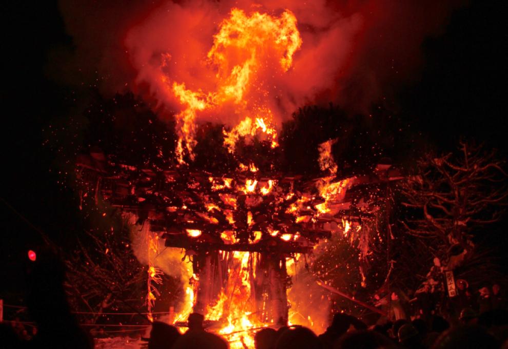Ohnivý festival Nozawa