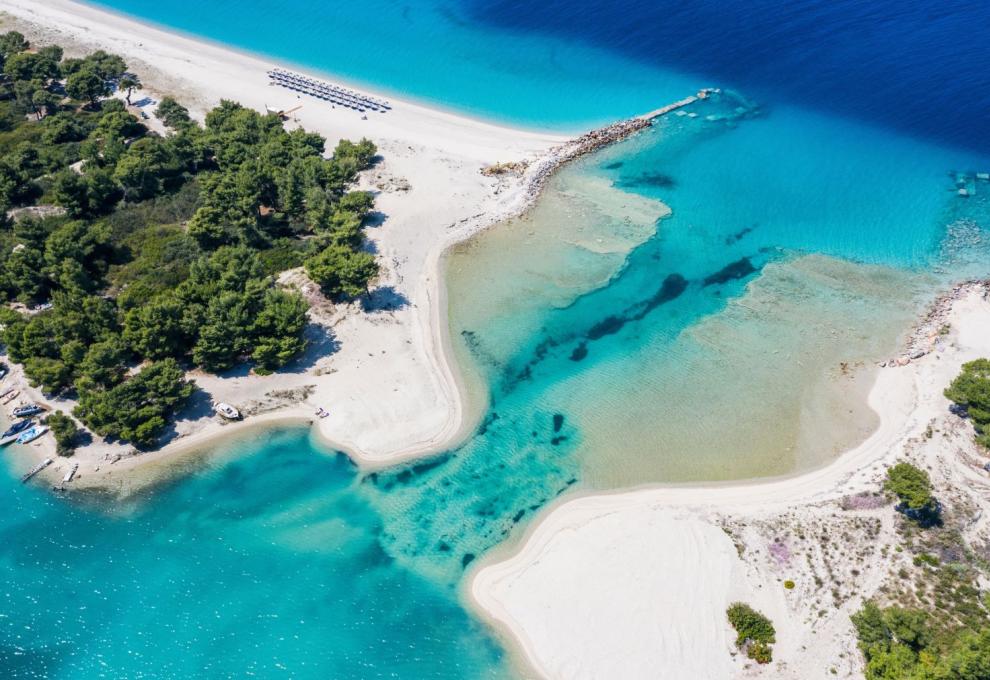 Glarokavos Lagoon Beach