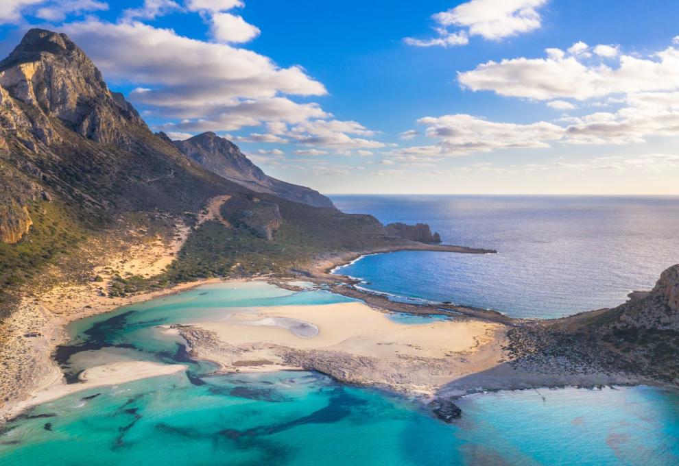 Pohled na evropskou pláž