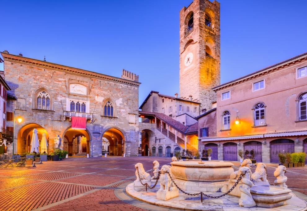 Bergamo Piazza Vecchia 