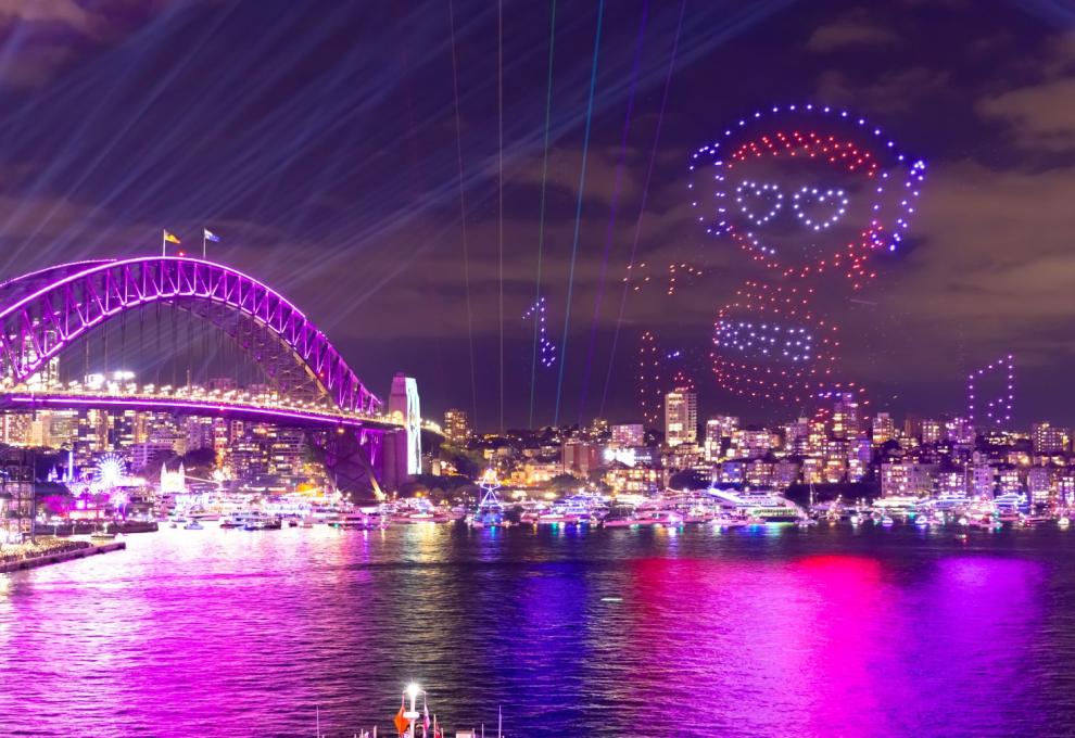 Pohled na most v Sydney