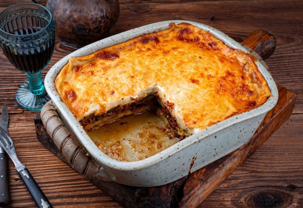 Zapékací mísa s musakou