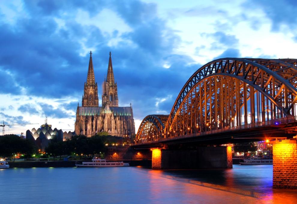 Železniční most Hohenzollernbrücke