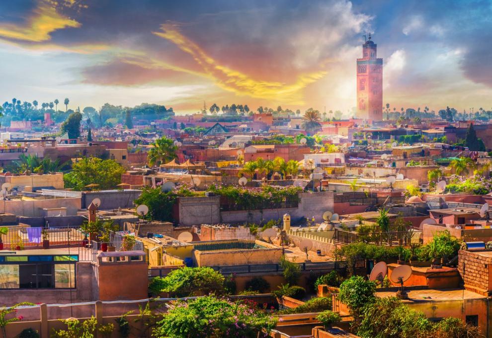 Pohled na Maroko