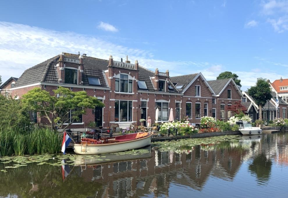 Dům v Abcoude u Amsterdamu.