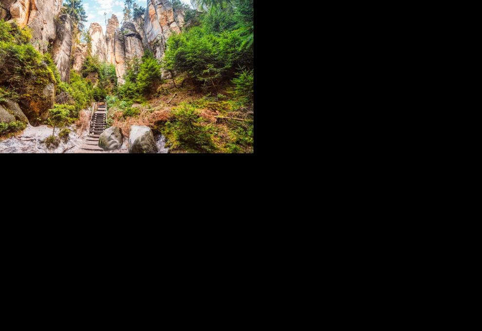 nejkrásnější skalní města v ČR