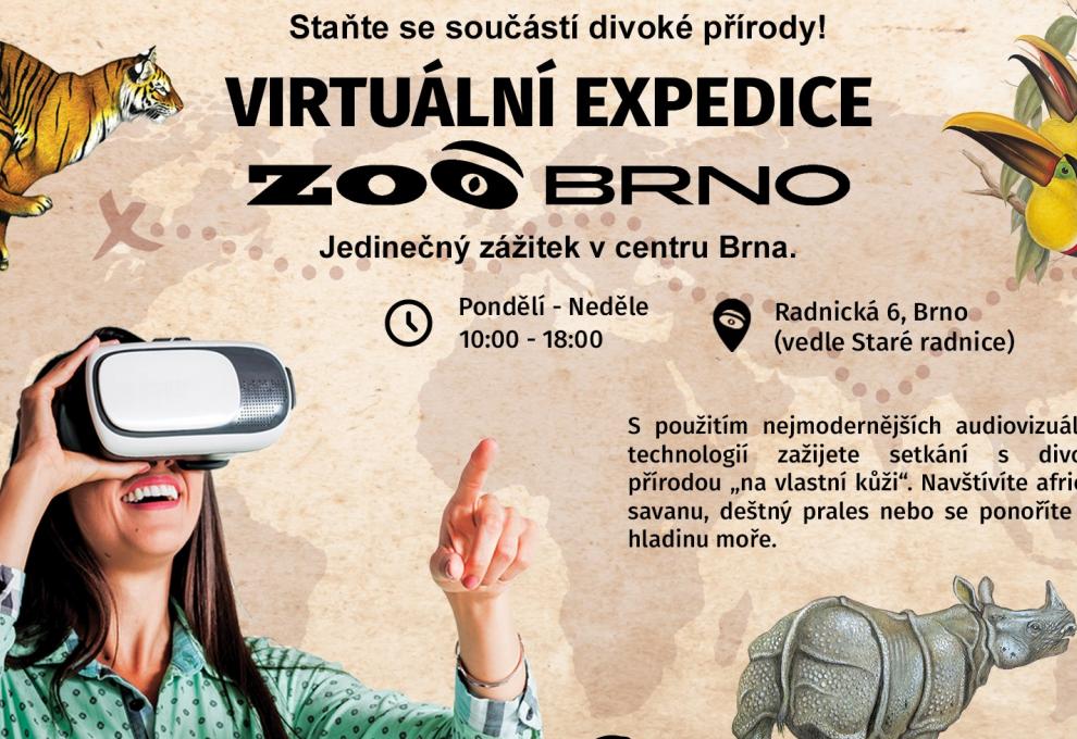Virtuální expedice brněnská Zoo