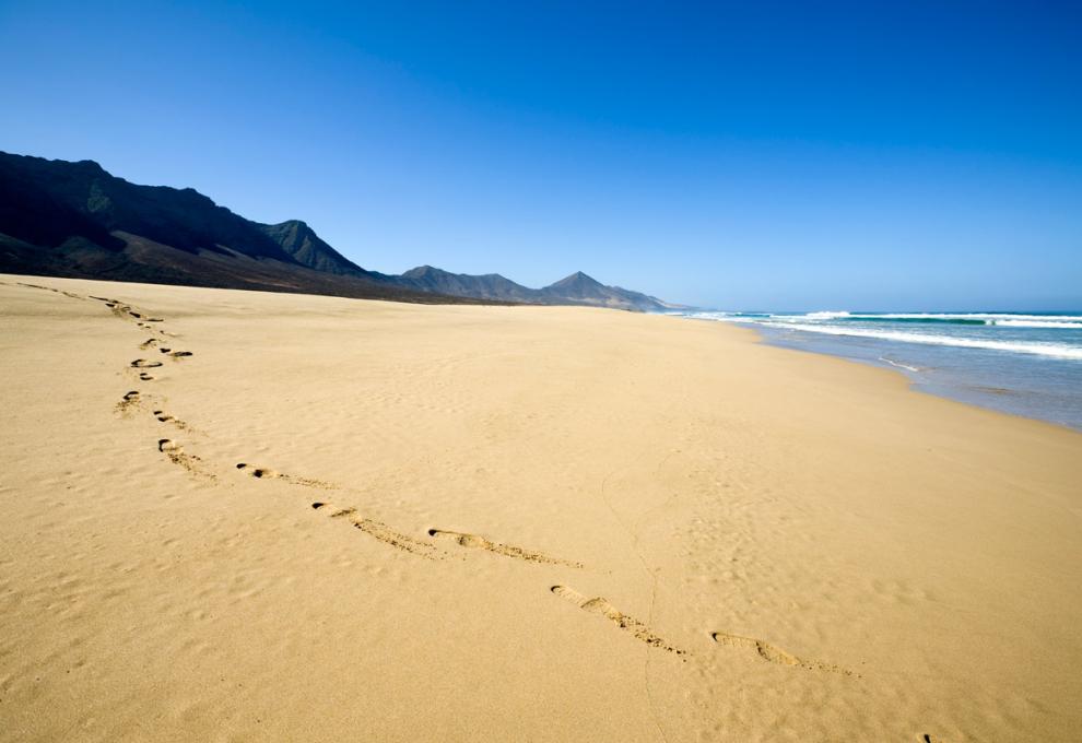 Playa de Cofete je nejkrásnější pláží na Kanárských ostrovech. - Cestovinky.cz