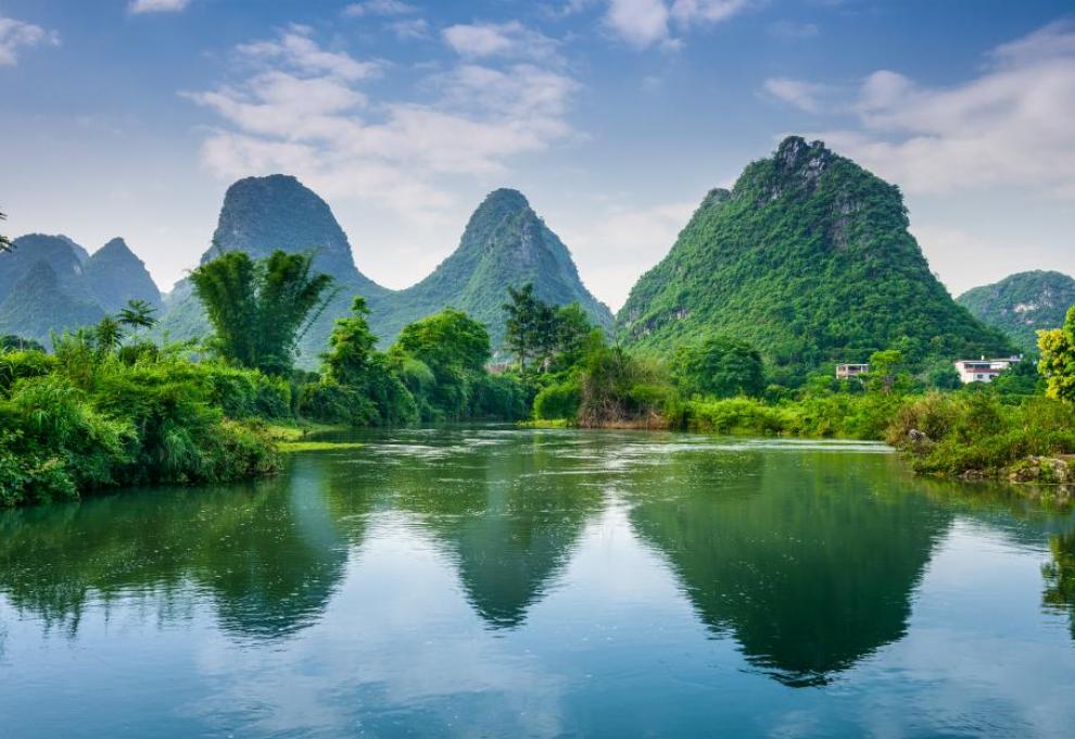 Nádherná zeleň a modř v Guilin - Cestovinky.cz - Cestovinky.cz