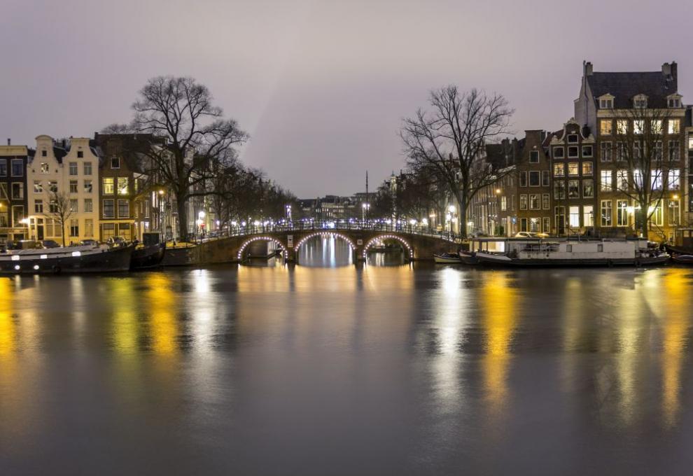 Amsterdam gracht kanál - Cestovinky.cz