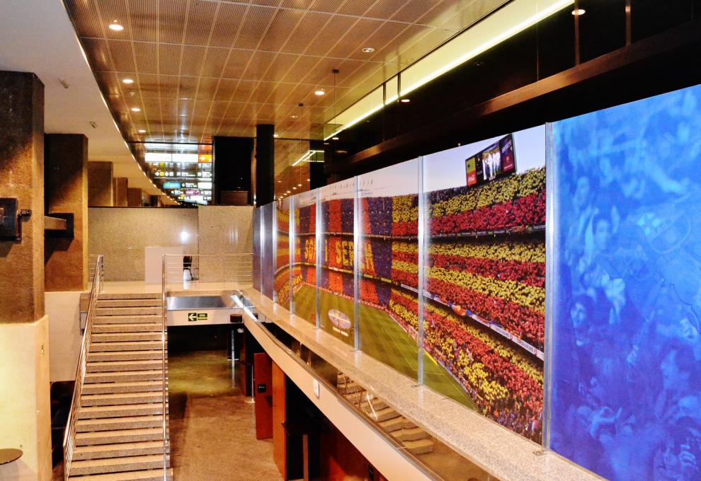 Interiér fotbalového stadionu Camp Nou v Barceloně. - Cestovinky.cz