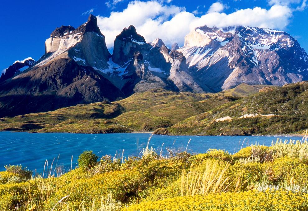 Vrcholky hor parku Torres del Paine - Cestovinky.cz