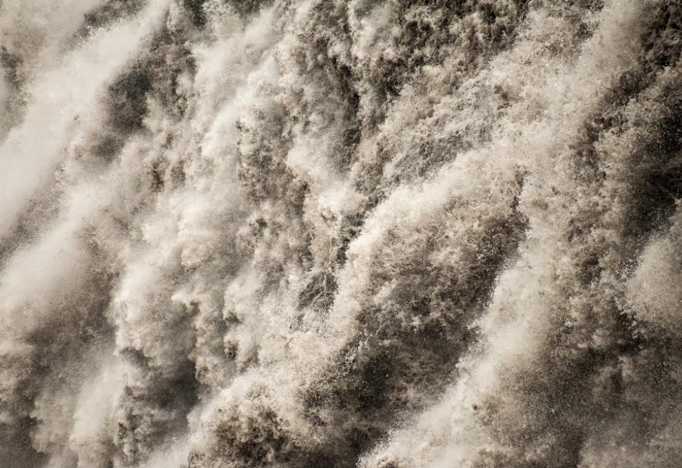 Dettifoss - detail vody - Cestovinky.cz