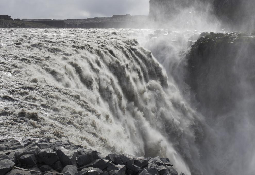 Dettifoss - padající voda - Cestovinky.cz