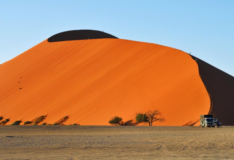 Duna 45 v poušti Namib v Africe. - Cestovinky.cz