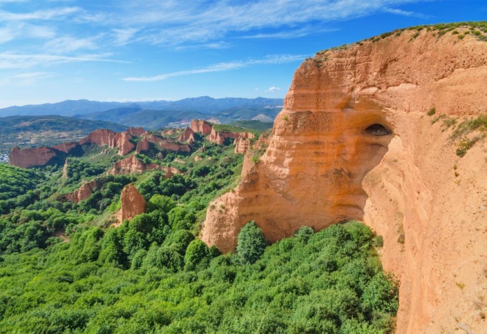 Pohoří Las Médulas v provincii Léon ve Španělsku - Cestovinky.cz