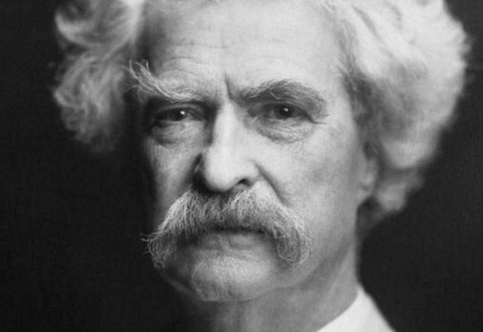 Portrét spisovatele Marka Twaina - Cestovinky.cz